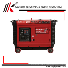 7.5kVA super Silencioso Gerador Diesel À Prova D &#39;Água Gerando preço Conjunto para o quênia